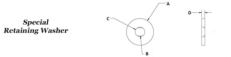 Special Retaining Washer Image 2