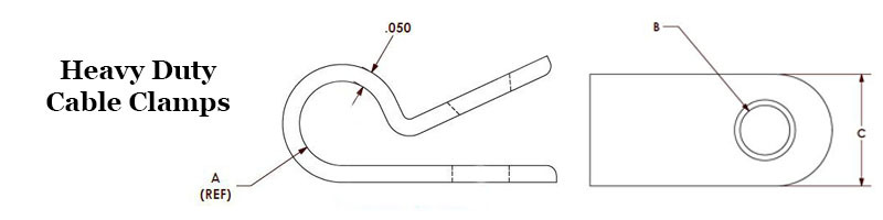 Heavy Duty Cable Clamps Image 2
