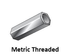Metric Threaded Hex Spacers