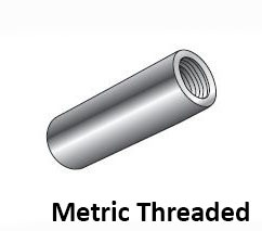 Metric Threaded Round Spacers Image