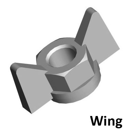 Special Metric Wing Nuts