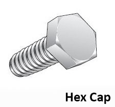 Metric Hex Cap