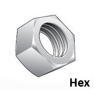 Metric Hex Nuts | Volt Industrial Plastics