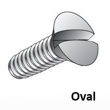 Slotted Oval
