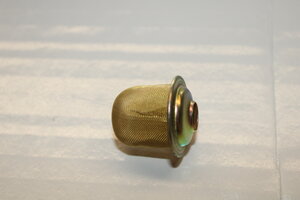 fuel screen in sediment bowl