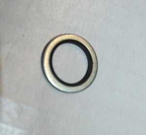 sealing ring, steel/rubber 14x18mm