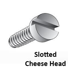 Metric Slotted Cheese Head Image