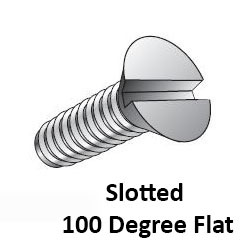Slotted 100 Degree Flat Image