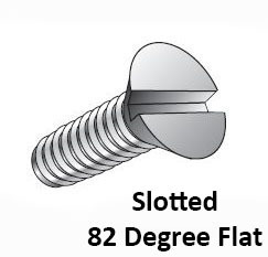 Slotted 82 Degree Flat Image