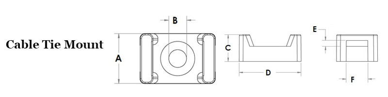 Cable Tie Mount