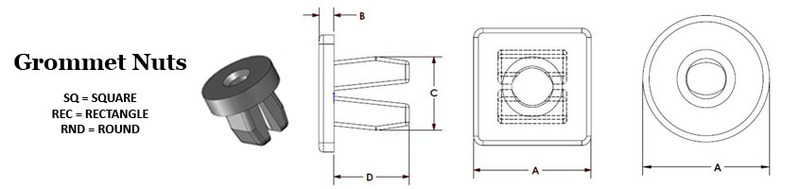 Grommet Nuts Image 2