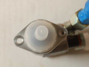 fuel pump assy. attached to bottom of inj. pump