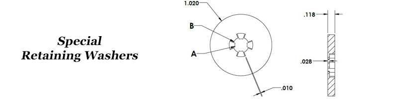 Special Retaining Washers