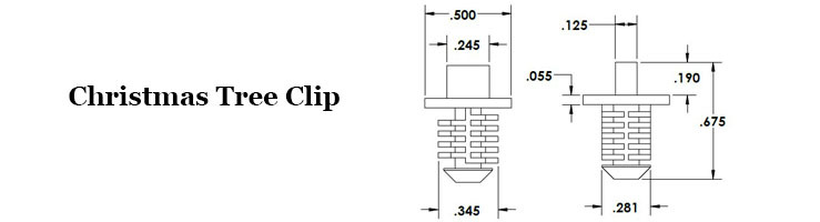 Christmas Tree Clip