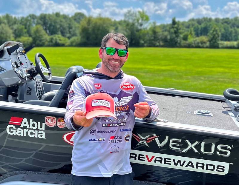 Keith Carson's kinda stinky good luck Vexus<sup>®</sup> hat