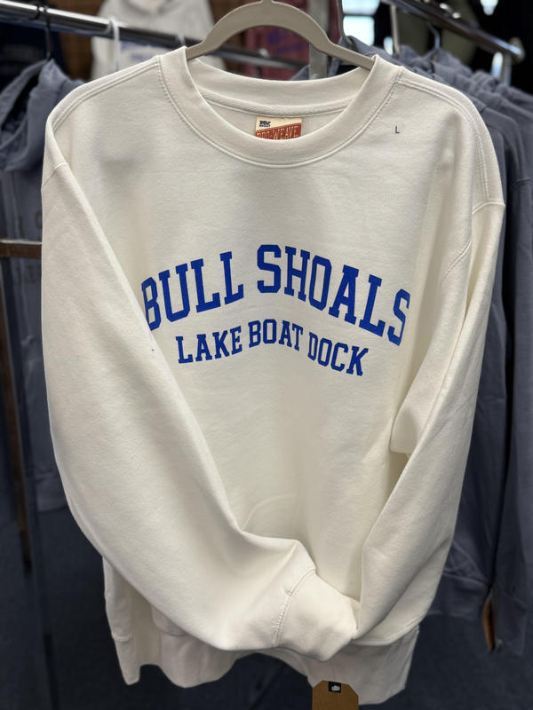 White Sweatshirt- Sizes Available Large XLarge