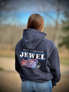 Jewel Premium Hoodie Navy