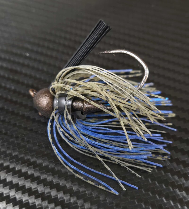 トゲナベブタムシ 6匹 Pee Wee Spider Jig HD | Jewel Bait Company | Fishing Jigs & Lures