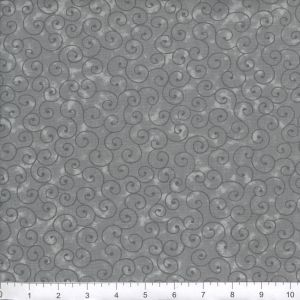 Mook Fabrics Quilted Heat-Tex 070219, Silver/Grey, 12 Yard Bolt