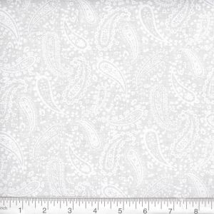 White on white fabric by the yard, white fabric by the yard, white blender  fabric, white fabric basics, white leaf fabric, #23835