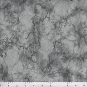 Falling Snowflakes Black - Frozen Melodies - 108 Cotton Wide Back Quilt  Fabric