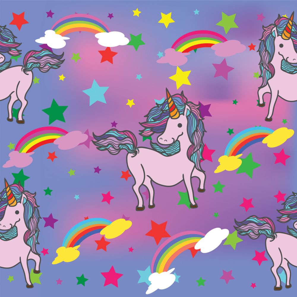 45 Unicorn Rainbow Allover | Marshall Dry Goods Company