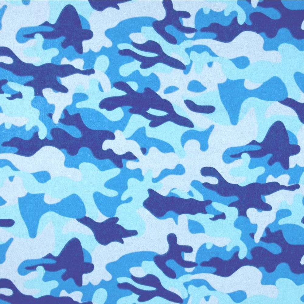 60 Mossy Oak Blue Camouflage Micro Fiber | Marshall Dry Goods Company