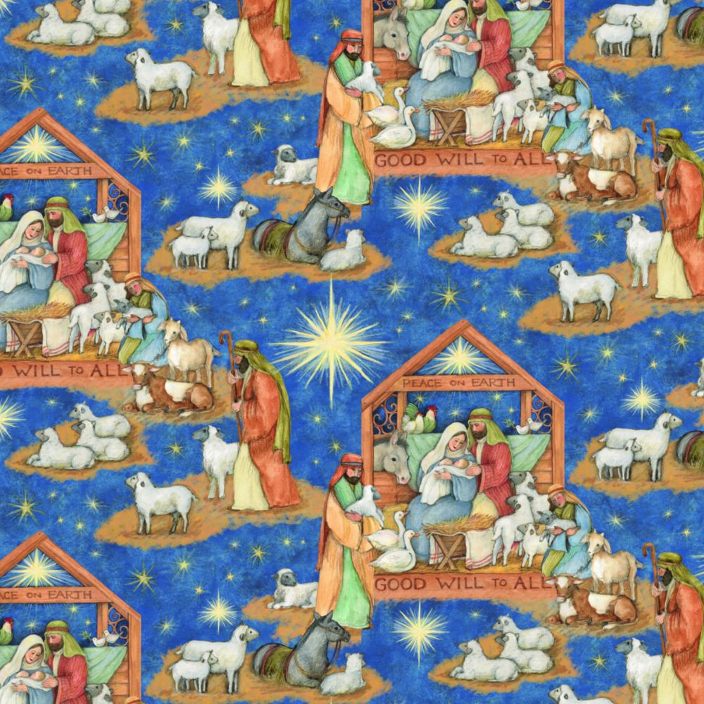 45 Nativity Scene Fabric | Marshall Dry Goods Company