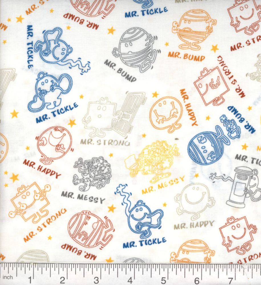 45 Camelot Fabrics Mr Men And Little Miss | Marshall Dry Goods Company